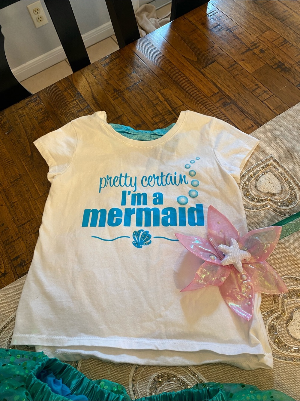 Disney Mermaid Costume Set with Headband - Picture 2 of 10